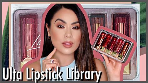 Ulta Beauty Lipstick Library Review Youtube