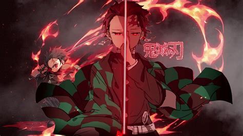 Demon Slayer Wallpaper Tanjiro Vs Rui Anime Wallpaper Hd