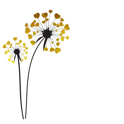 Abstract Dandelion Background Vector Illustration 2844592 Vector Art At