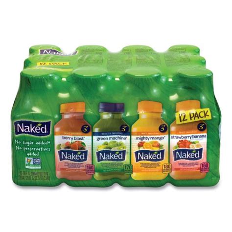 Naked Juice Variety Pack Oz Assorted Flavors Carton OfficeSupply Com