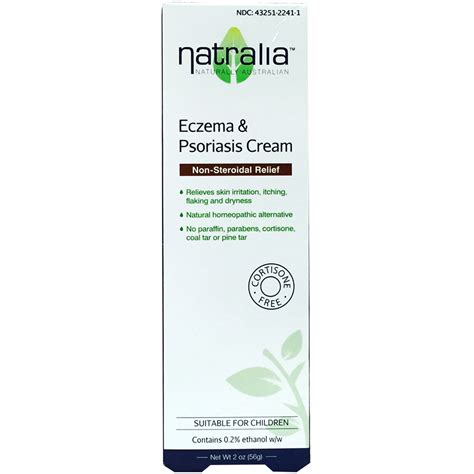 Natralia Eczema And Psoriasis Cream 2 Oz 56 G