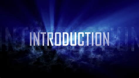 Introduction word, intro. Motion Background - Storyblocks