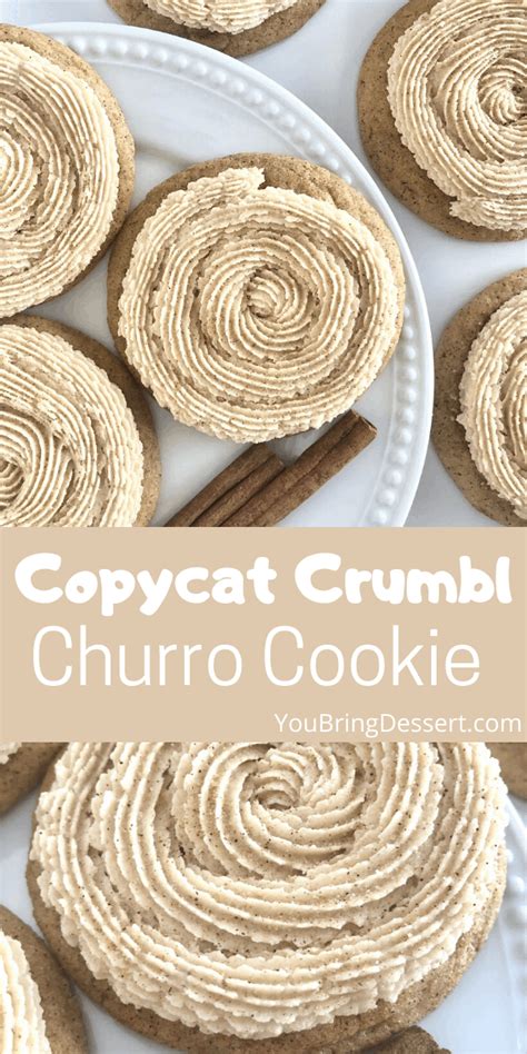 Crumbl Churro Cookie Copycat Crumble Cookie Recipe Yummy Cookies