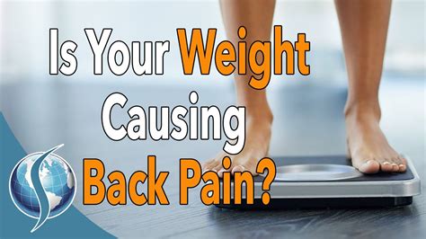 Is Your Weight Causing Back Pain Youtube