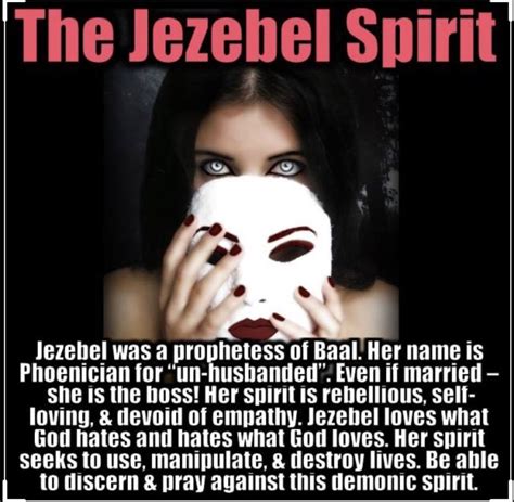 Jezebel The Spirit Jezebel Spirit Jezebel Bible Knowledge