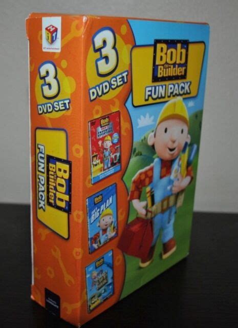 Bob Builder Fun Pack 3 Dvd Set Ebay