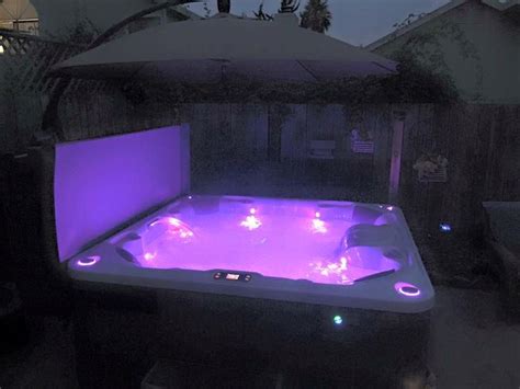 Nothing Like A Lit Up Hot Spring Spa Open And Inviting Always Hot Spa Hot Tubs Inflatable