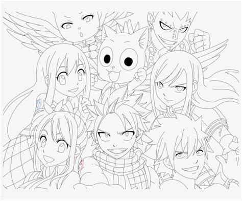Happy Fairy Tail Anime Coloring Pages Coloring Pages Fairy Tail Print