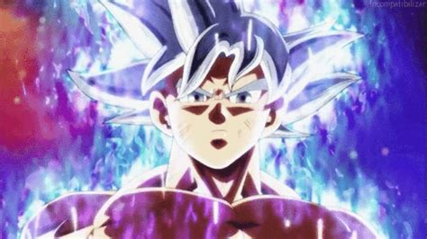 Find funny gifs, cute gifs, reaction gifs and more. Goku Ultra Instinct Gif - ID: 208553 - Gif Abyss