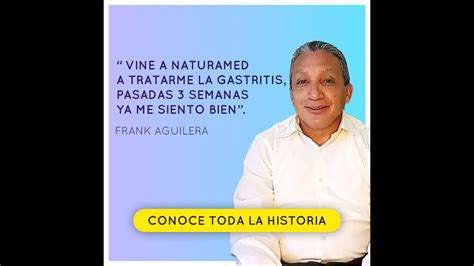 Testimonio Frank Aguilera Padecía De Gastritis Youtube
