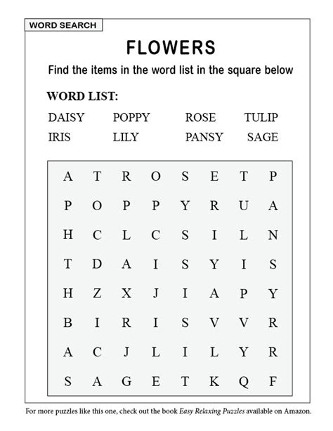 Easy Relaxing Puzzles — Sample Pages Happy Solving