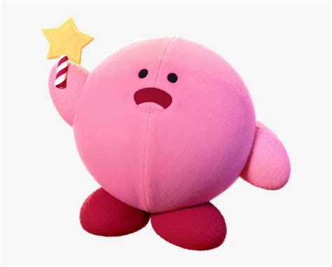 Kirby Kirby Star Rod Plush Pngkirby Png Free Transparent Png Images