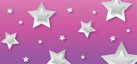 Paper Stars On A Pink Background Paper Cut Craft Background Image