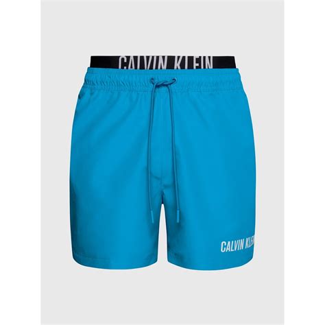 Calvin Klein Intense Power Double Waistband Swim Shorts Swim Shorts