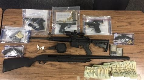 Stolen Guns Drugs Seized From Statesville Home