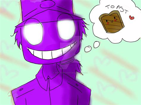 Toast Purple Guy Fnaf By Prettymuchart On Deviantart