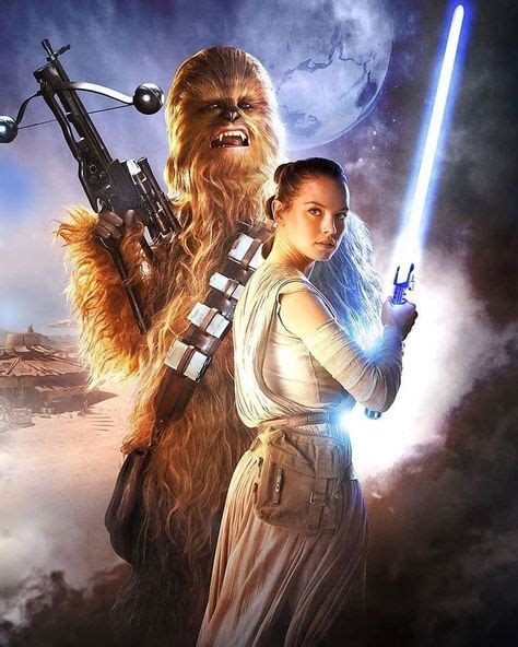 Star Wars Princess Leia And Chewbacca By Greg Hildebrandt And Tim