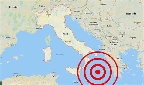 La Terra Trema Terremoto Di Magnitudo Avvertito Nel Sud Italia