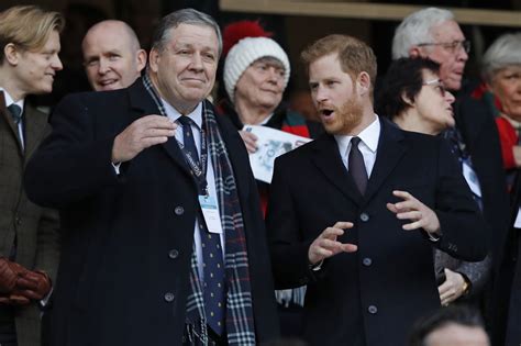 Prince Harry At Six Nations Rugby Match February 2019 Popsugar