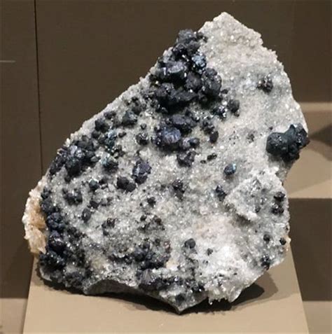 Bornite Crystals On Quartz The Mineral And Gemstone Kingdom