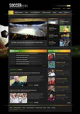 Images of Soccer Website Templates