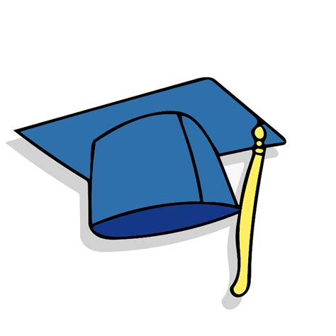 Graduation Capiconclipartvectorfree Pictures Free Image From