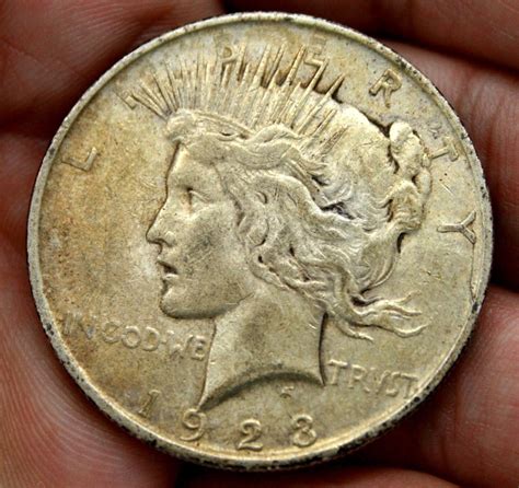 1923 D Liberty Peace Silver Dollar Coin Lady Liberty 90 Silver