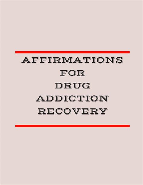 Affirmations For Drug Addiction Recovery Daily Affirmations For