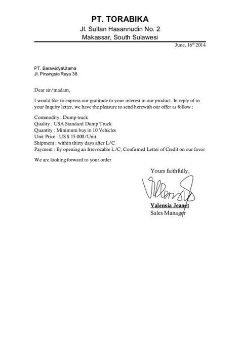 Sample of surat berhenti kerja resignation letter bargad. Contoh Surat Offering Letter - Guru Paud