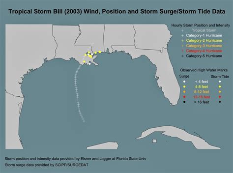 Hurricane Hals Storm Surge Blog Surge Maps From Tropical Storms Along