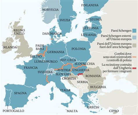 Che Cosè Il Trattato Di Schengen Internazionale