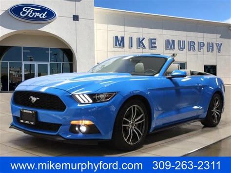 Pre Owned 2017 Ford Mustang Ecoboost Premium Convertible In Morton