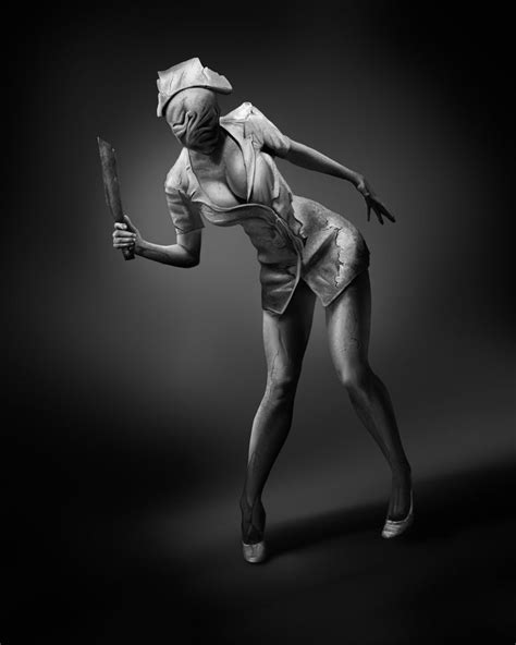 Silent Hill Nurse By Mattspaintings On Deviantart Silent Hill Nurse Silent Hill Silent Hill