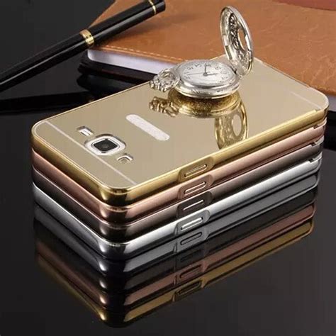 Utra Thin Aluminum Metal Frame Plated Acrylic Mirror Back Cover Case