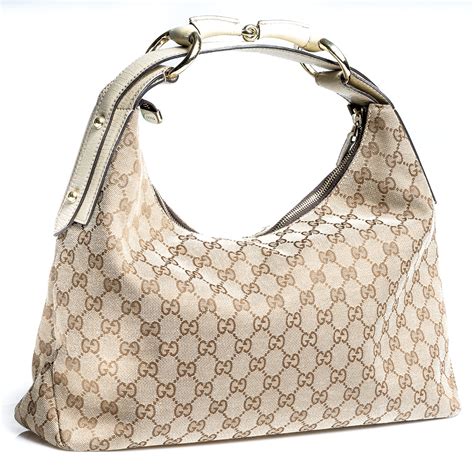 Gucci Xl Horsebit Hobo Handbag Tote