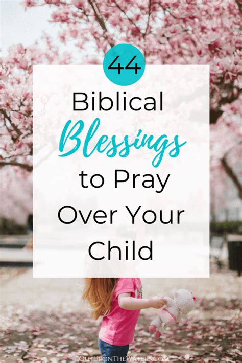 How To Pray A Blessing Over Your Kids Out Upon The Waters
