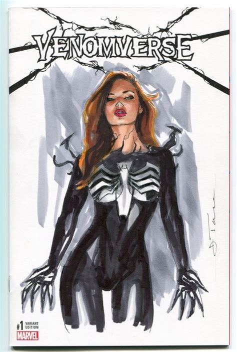 Mary Jane Venom Comic Art Venom Girl Symbiotes Marvel Spider Woman