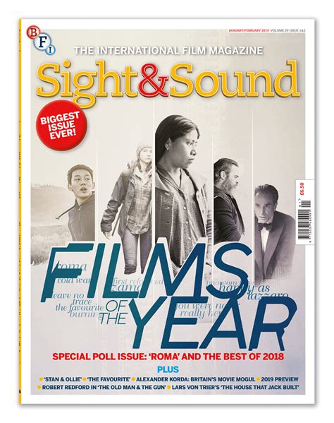 Sight And Sound Is The International Film Magazine Published Since 1932