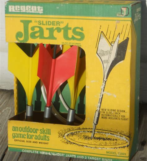 Regent Slider Jarts Original Adult Yard Dart Game
