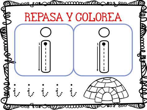 Fichas De Trazo Y Grafomotricidad Para Las Vocales En Mayúscula Y