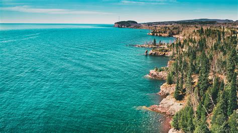 Overlooking The North Shore Of Lake Superior From Shovel Point