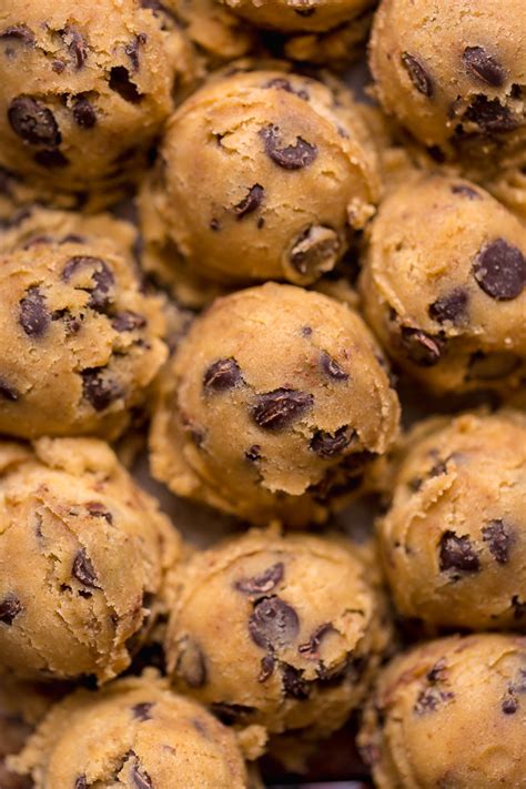 Press a kiss into each cookie ball, letting the dough form up around the kiss. Baileys Irish Cream Chocolate Chip Cookies - Baker by Nature
