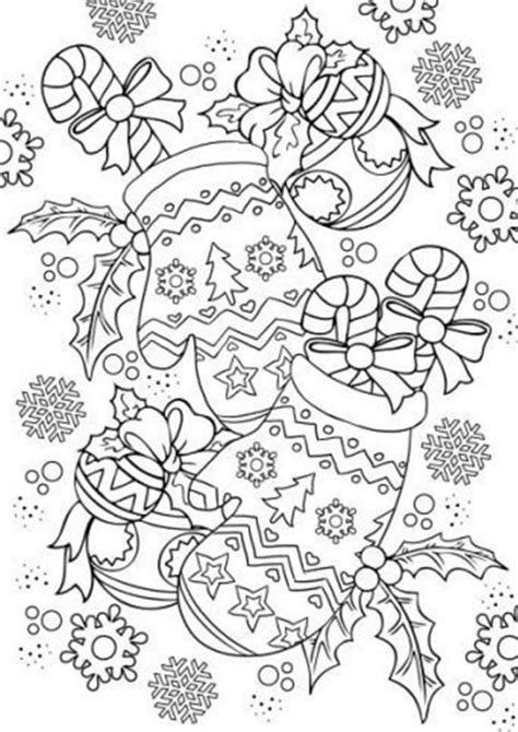 Free And Easy To Print Adult Christmas Coloring Pages Tulamama