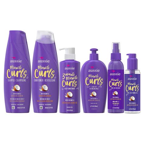Aussie Aussie Miracle Curls Collection Shampoo Conditioner Deep