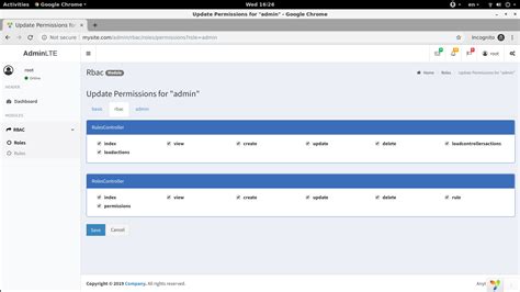 Github Yii2cmfyii2 Rbac Module Rbac Module That Allows You To Edit