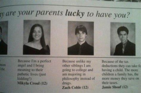 The 55 Funniest Yearbook Photos And Quotes Ever