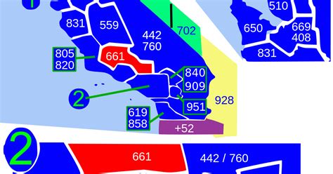 Area Code 661 Map Map Of Naples Florida