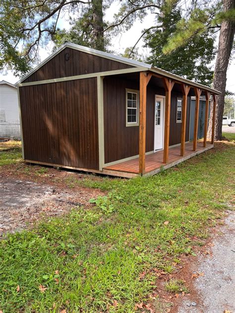 Graceland 16x24 Side Porch Cabin Rent To Own For 607 Per Month