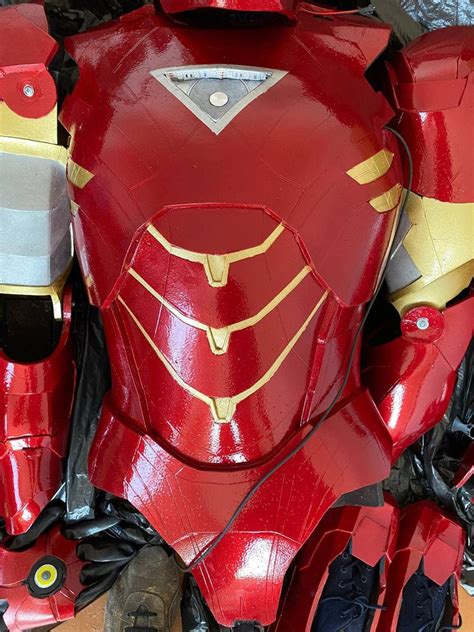 Iron Man Suit Full Armor Iron Man Costume Etsy