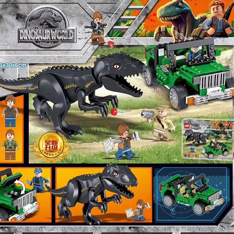 Jurassic World 2 Park Dinosaurs Tyrannosaurus Rex Sets Model Building